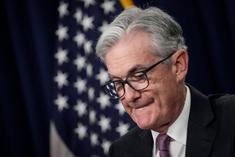Jerome Powell Us Flag