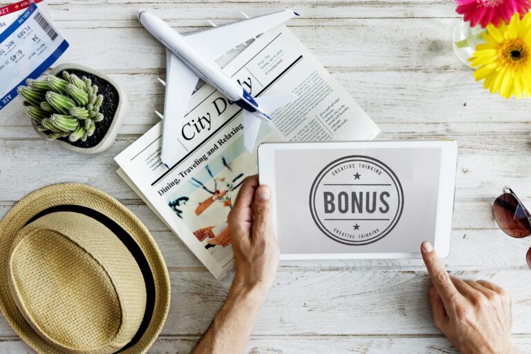 Bonus Travel Reward Incentive Payment Vacation Plane Ticket