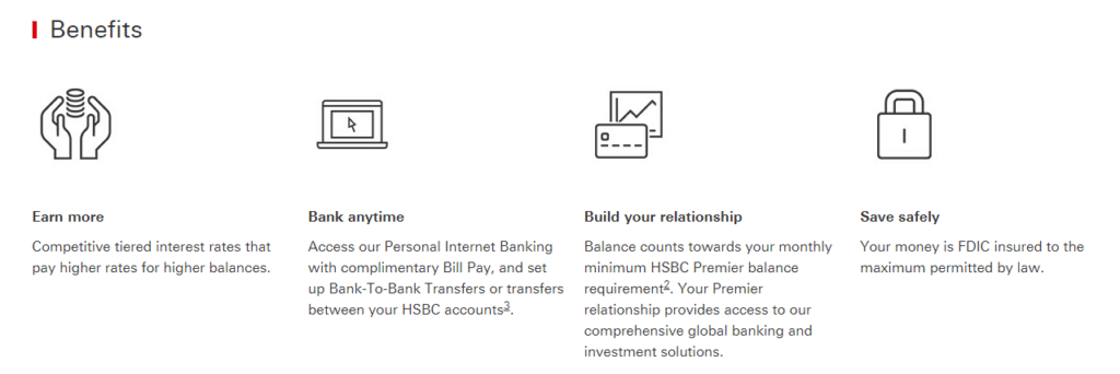 Hsbc Premier Savings Benefits